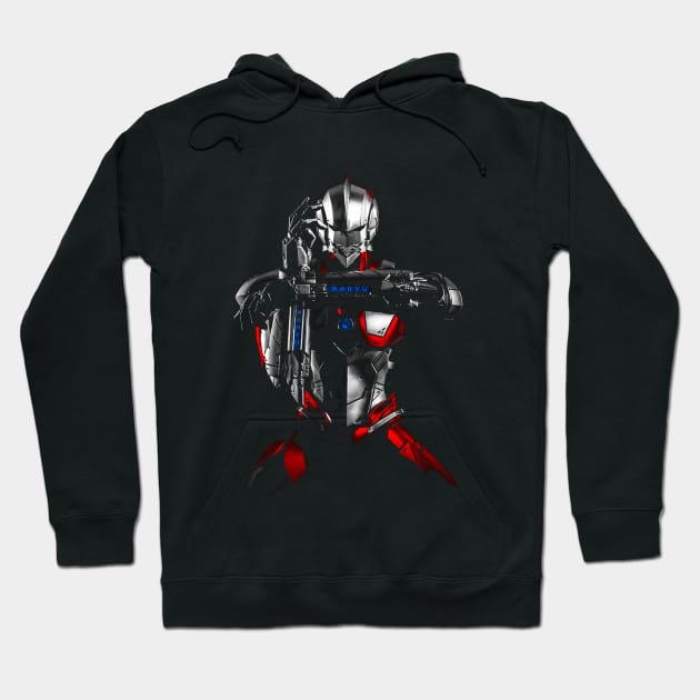 Ultraman Suit Hoodie by Pakyu Pashion